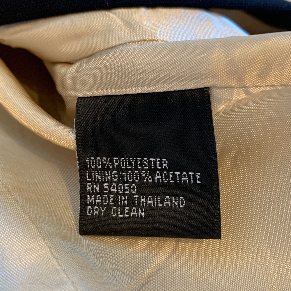 Kasper Open Blazer with black trim Size 8 - Picture 10 of 16